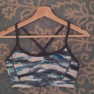 Zella Patterned Size Small Sports Bra